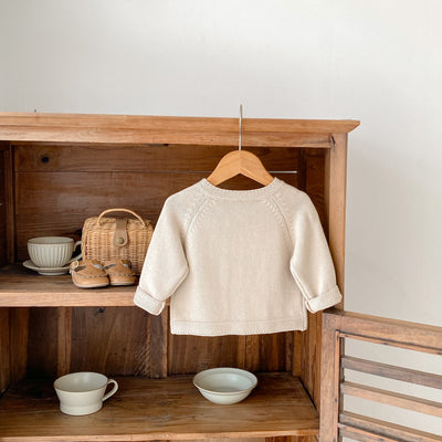 Cardigan de Punto Algodón con Bordado de Hongos - Colección Tide - Image 8