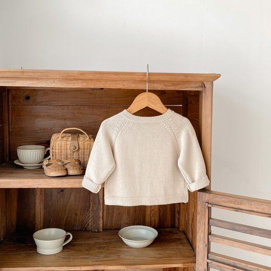 Cardigan de Punto Algodón con Bordado de Hongos - Colección Tide - Image 8