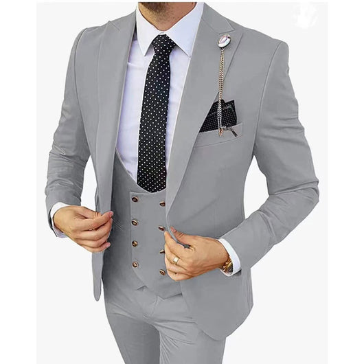 Traje de Tres Piezas para Hombre Efecto Adelgazante - Image 2
