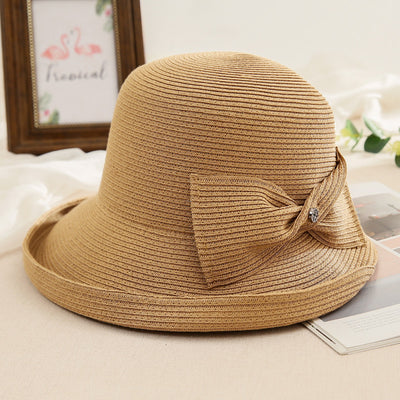 Sombrero de Paja Plegable para Mujer - Versátil y Elegante - Image 6