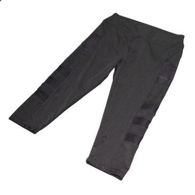 Pantalones Deportivos de Cintura Alta para Mujer con Bolsillos y Malla Transpirable - Image 14