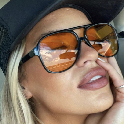 Gafas de Sol Retro Oversized con Doble Puente para Mujer - Image 25