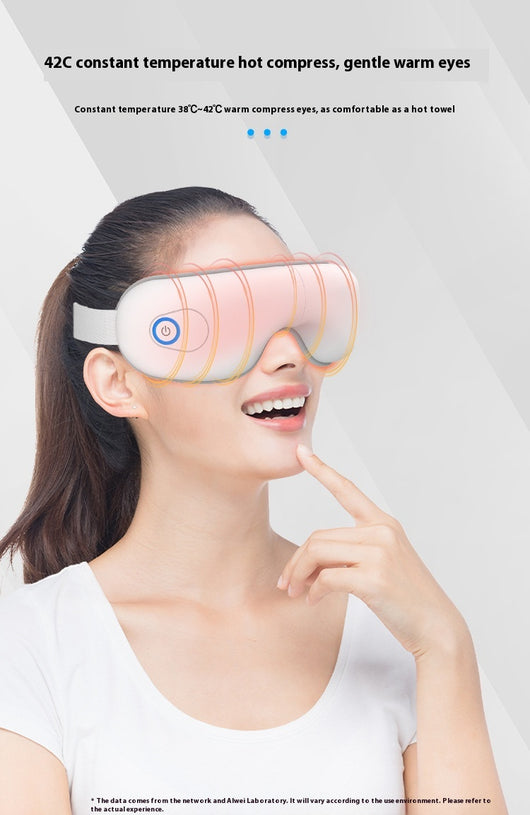 Máscara de Dormir Inteligente con Masaje por Presión de Aire, Vibración y Calor - Image 7