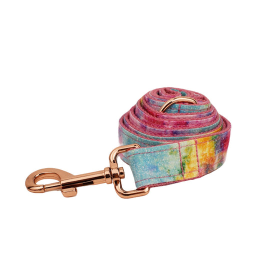 Collar Broncedo con Cuerda de Tracción Reforzada para Mascotas - Image 3