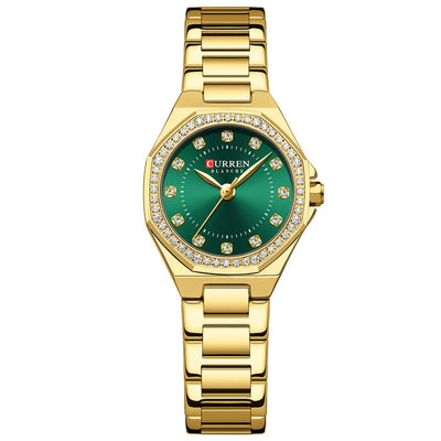 Reloj Elegante Impermeable con Cristales Decorativos - Image 2