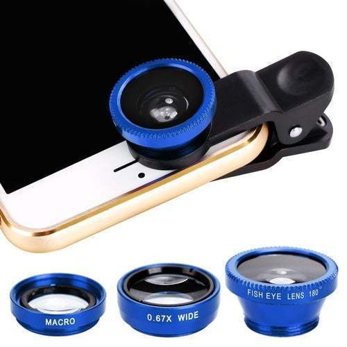 Kit de Lentes para Celular 3 en 1: Gran Angular, Macro y Ojo de Pez - Image 8