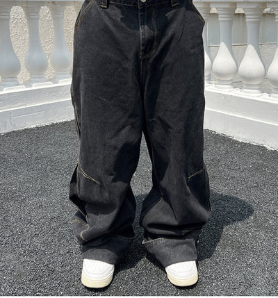 Pantalones Vaqueros Clásicos de Corte Recto - Estilo Retro Atemporal - Image 19