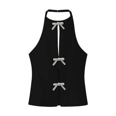 Blusa con Cuello Decorativo de Moño - Image 6