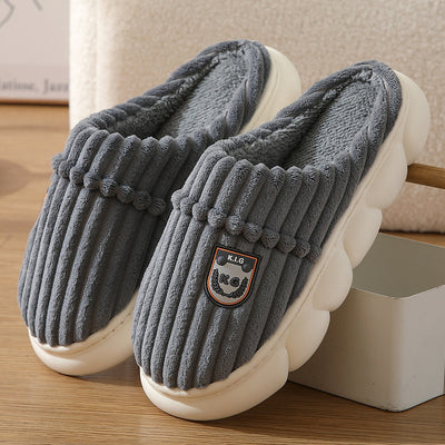 Pantuflas de Invierno Cordero Acolchadas Antideslizantes para Hombre y Mujer - Image 7
