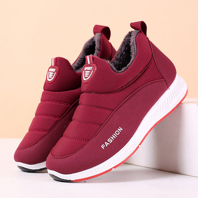 Zapatos de Tela Cómodos Antideslizantes y Resistentes con Forro de Velvetina - Image 8