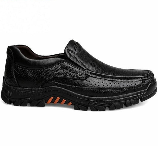 Zapatos Cómodos de Cuero para Hombre Maduro - Image 10