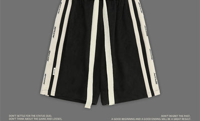 Shorts Deportivos Suede Sueltos para Niños - Estilo Trendy - Image 2