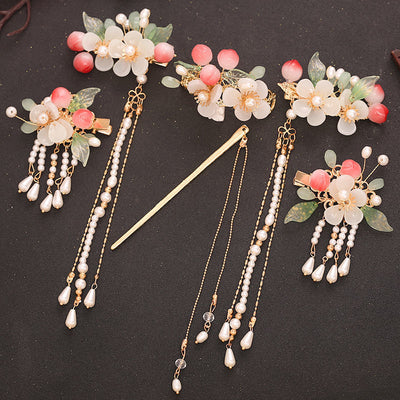 Diadema Corona con Borlas Estilo Antiguo para el Cabello - Image 7