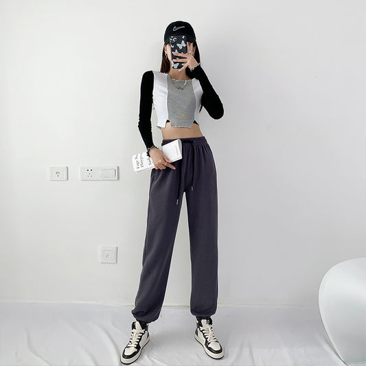 Pantalón Legging Casual Holgado y Ajustado para Mujer