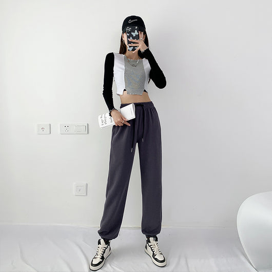 Pantalón Legging Casual Holgado y Ajustado para Mujer