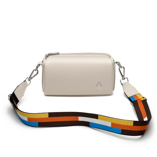 Bolso Mensajero de Cuero con Detalles en Contraste - Diseño Minimalista - Image 3