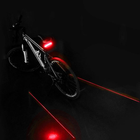 Luz de Seguridad Láser con Control Remoto para Bicicleta - Image 7