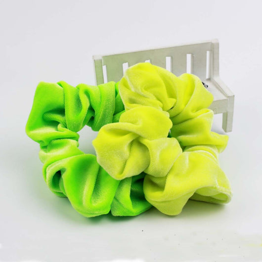 Anillo para Moño de Franela con Colores Fluorescentes - Image 3