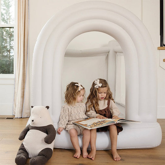 Castillo Inflable para Niños - Cama Elástica de Saltos Interior y Exterior