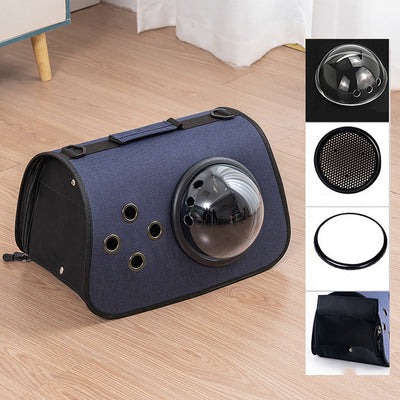 Transportín Portátil Messenger para Gatos - Jaula de Viaje Compacta - Image 9