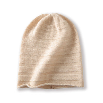 Gorro de Cachemira Liso Versátil para Mujer - Image 11