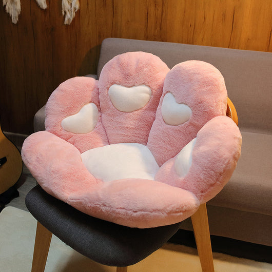 Cojín de Felpa con Forma de Pata de Gato - Almohada de Respaldo para Sofá y Silla - Image 7