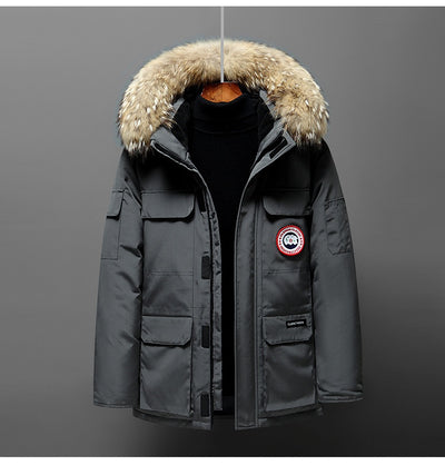 Abrigo Largo de Invierno para Parejas - Diseño Exterior - Image 16