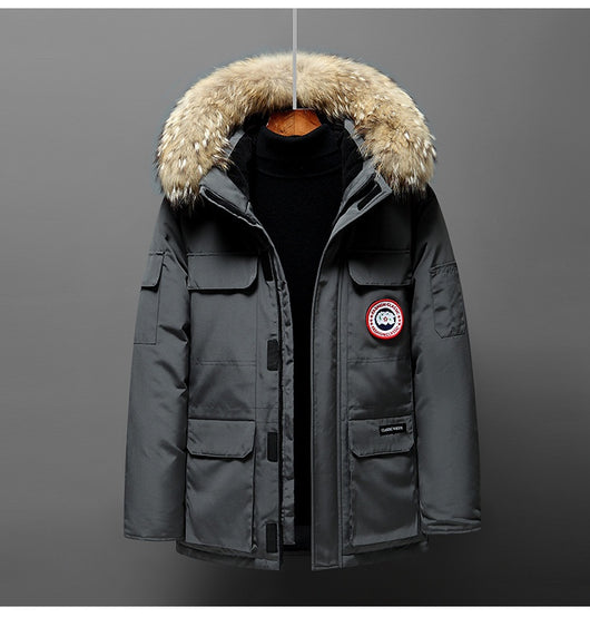 Abrigo Largo de Invierno para Parejas - Diseño Exterior - Image 16