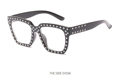 Gafas de Sol Grandes con Strass Estilo Europeo y Americano para Mujer - Image 6