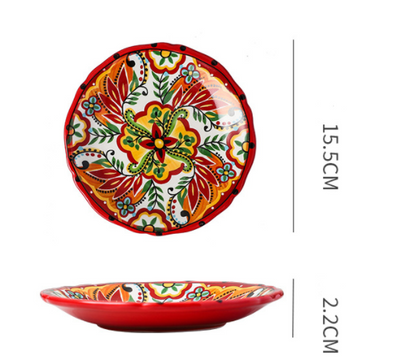 Vajilla Cerámica Bohemia con Diseño Artesanal - Image 20