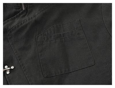 Chaqueta de Trabajo Cuello Mao Hombre - Diseño Premium Primavera Otoño - Image 20