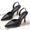 Zapatos de Tacón Alto Fino con Punta Afilada - Estilo Elegante y Sofisticado