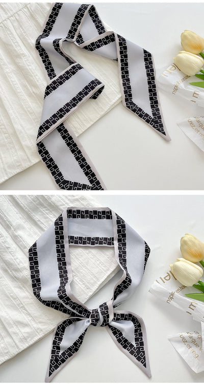 Cinta de Seda para Cabello Largo - Accesorio Decorativo Versátil - Image 11