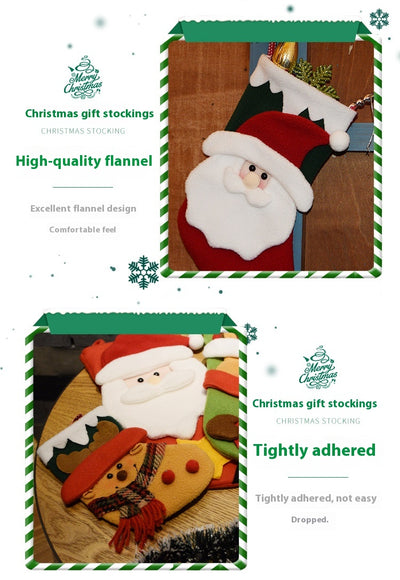 Medias Navideñas Decorativas - Juego de Tamaños Grande, Mediano y Pequeño - Image 46