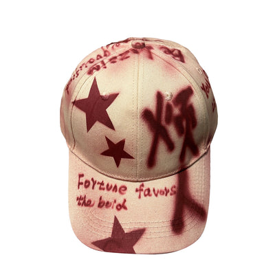 Gorra de Béisbol Hip-hop con Diseño Graffiti Street Art en Algodón Puro - Image 8