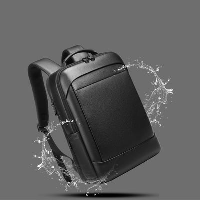 Mochila de Cuero para Negocios - Backpack Ejecutivo para Hombre