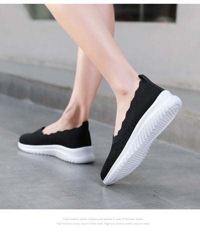 Zapatos Deportivos Tejidos Voladores Talla Grande para Mujer - Image 31
