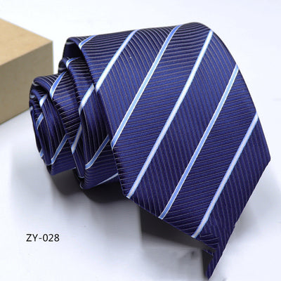 Corbata Clásica Rayada 1200D para Hombre - Elegancia Profesional - Image 86