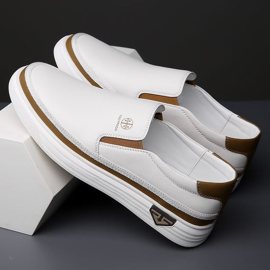 Zapatos Casuales de Cuero para Hombre sin Cordones - Image 3