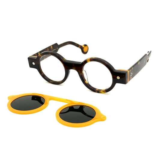 Gafas de Sol Polarizadas Azul Klein con Diseño Geométrico Circular - Image 19