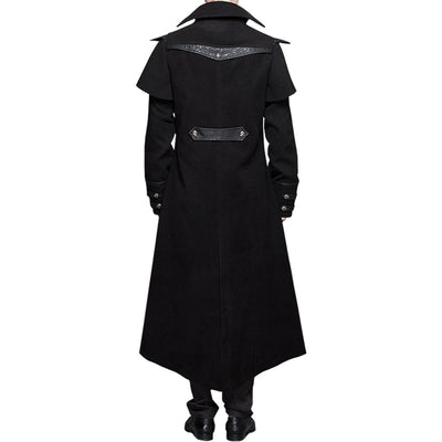 Abrigo Gótico Medieval Punk para Hombre - Image 9
