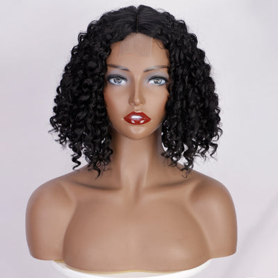Peluca de Cabello Rizado Corto Africano Natural - Image 3