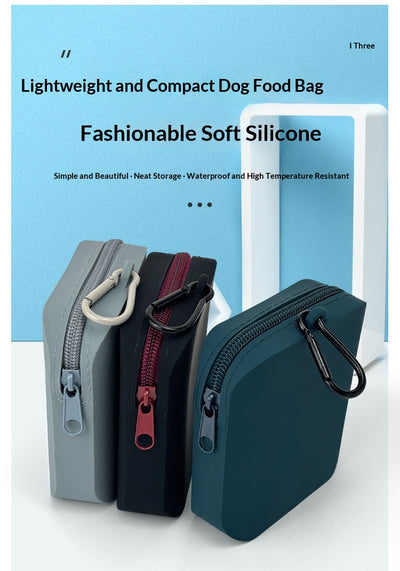 Bolsa Portátil de Silicona para Alimento de Mascotas - Image 9