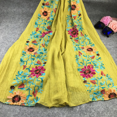 Pañuelo Indio de Algodón y Lino - Image 18