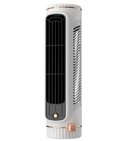 Ventilador de Escritorio Multifuncional Blanco con Función de Pie para Oficina - Image 4