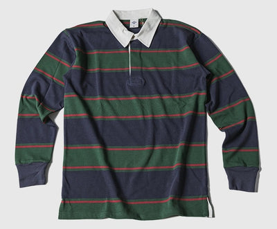 Polo Retro de Manga Larga con Rayas - Camiseta Clásica para Hombre - Image 23