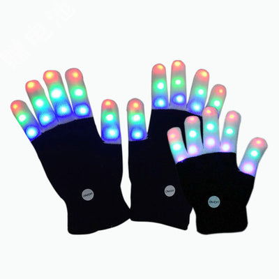 Guantes LED Navideños con Destellos de Colores Cálidos - Image 11