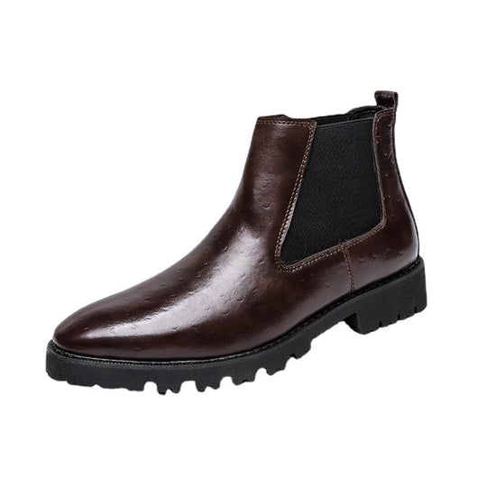 Botas Altas de Cuero Grabado Estilo Vintage - Image 2