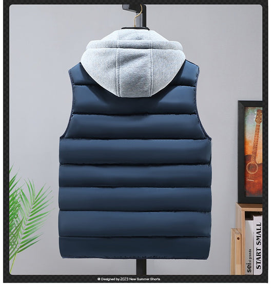 Chaleco de Algodón Grueso para Otoño e Invierno - Image 11