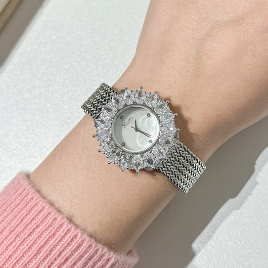 Reloj de Lujo Asequible para Mujer con Diamantes - Image 2
